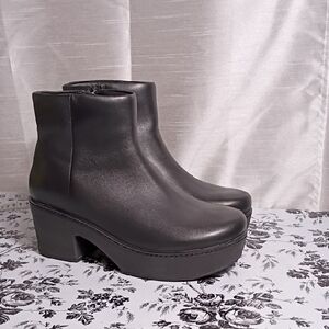 Fitflo Black Women's Ankle Boots  Size 8